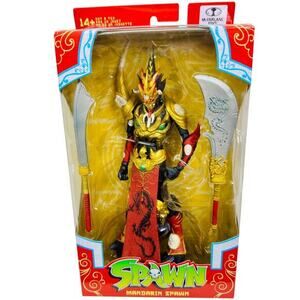 McFarlane Toys Mandarin‎ Spawn 7" Action Figure Red 22 Articulating Moving Parts